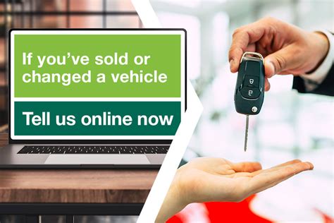 Tell DVLA you've sold, transferred or bought a vehicle 